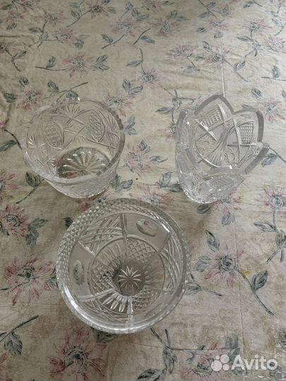 Ваза хрустальная СССР