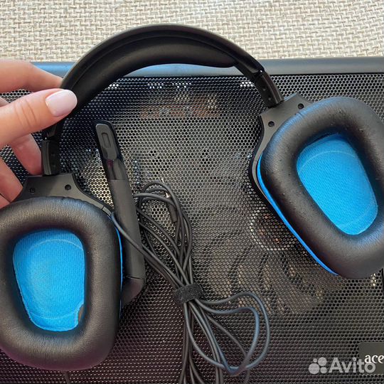 Проводная гарнитура Logitech G432 черный