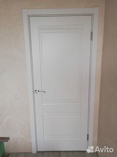 Двери межкомнатные белые