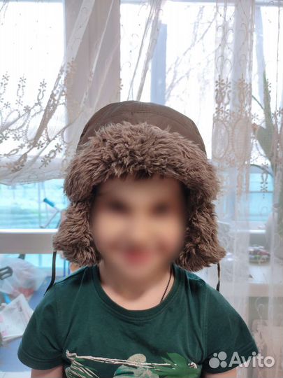 Шапка для мальчика зимняя