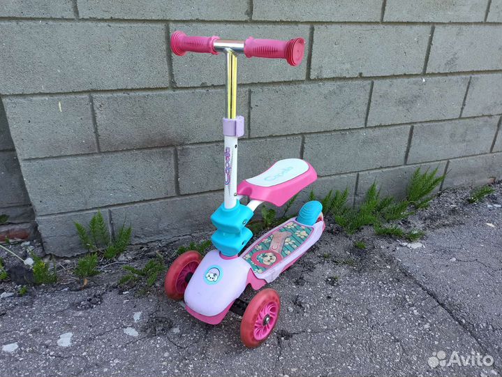 Самокат беговел capella