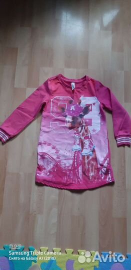 Вещи на девочку рост 116