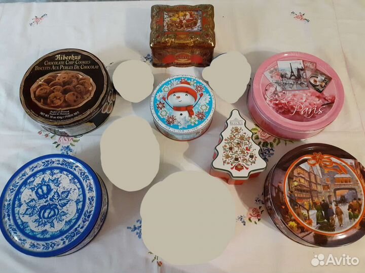 Жестяные коробочки