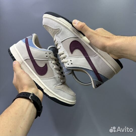 Кроссовки Nike Dunk Low Grey Red Blue'(41-45)