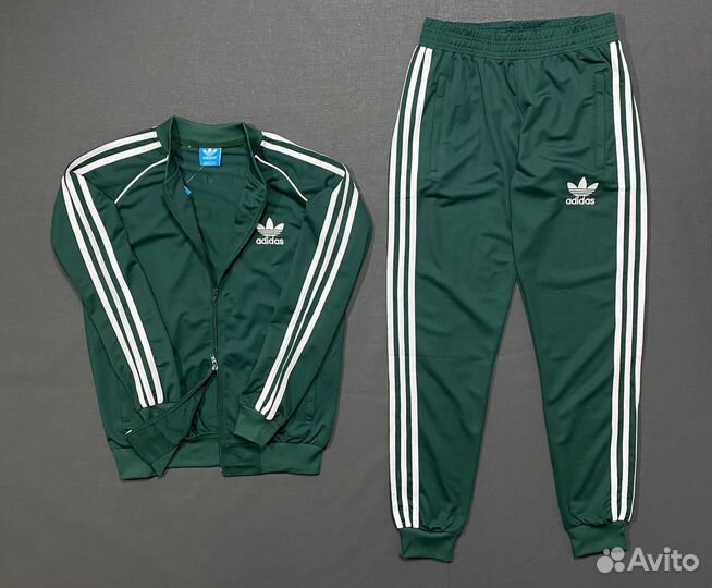 Спортивный костюм Adidas зеленый