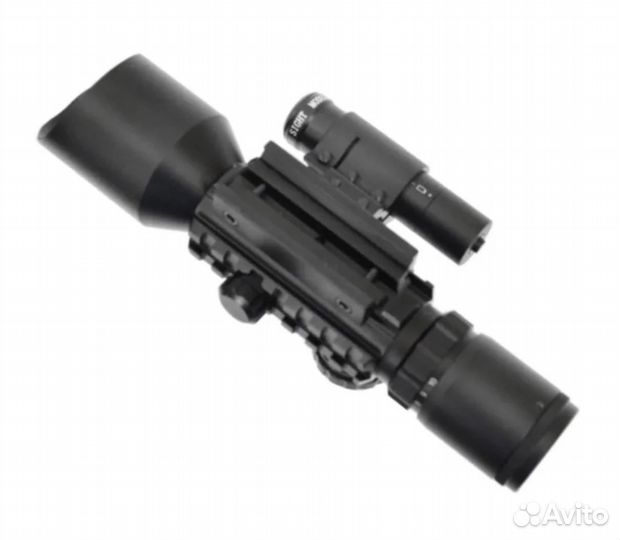 Оптический прицел 3-10х42 с подсветкой и лцу Новый