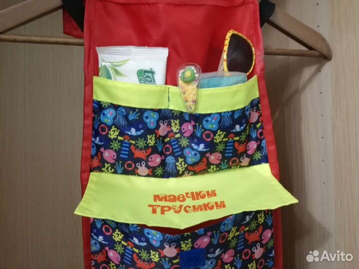 Кармашки на шкафчик в детский сад Настя