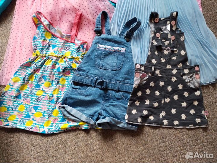 Пакет вещей на девочку 110-116р