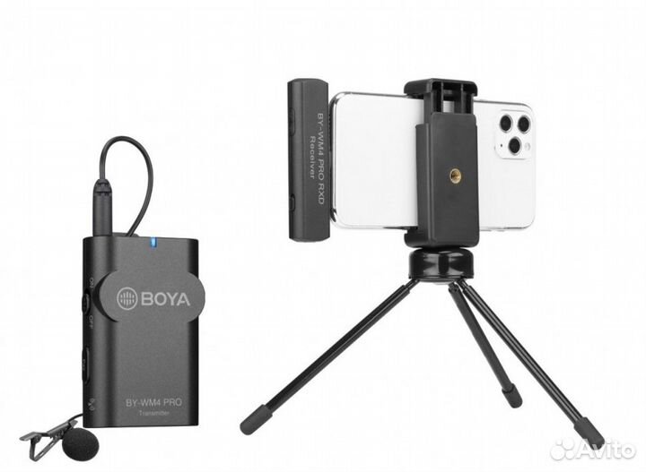 Boya BY-WM4 PRO-K3 Беспроводной микрофон для Apple