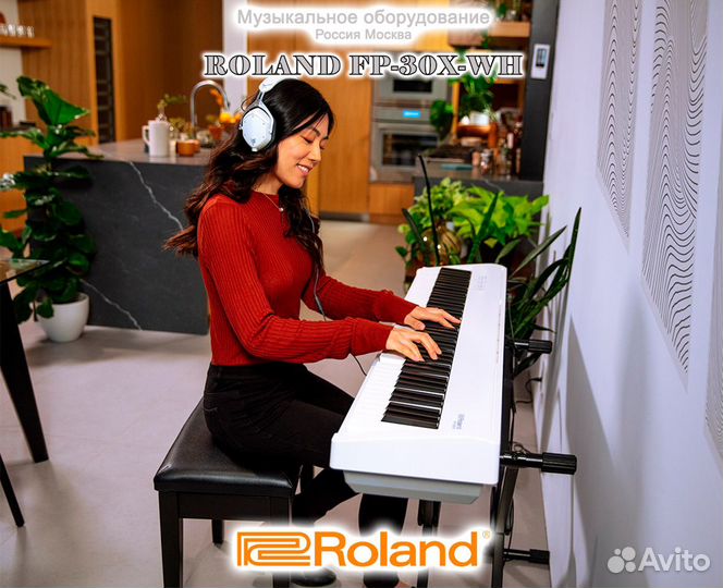 Цифровое пианино Roland FP-30X-WH Гарантия Новое