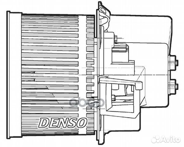Мотор печки fiat 500 (07) /500 C (09) /panda (0