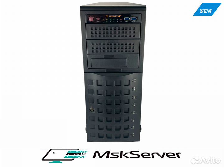 Сервер Supermicro 7049P-TRT 2xPlatinum 8168 64Gb