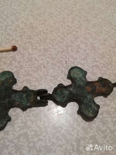 Крестик складной, старинный