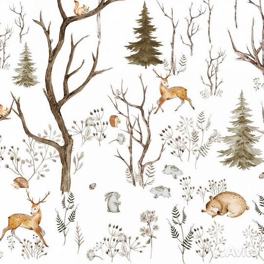 Детские фотообои 