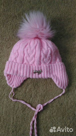 Шапка зимняя для девочки