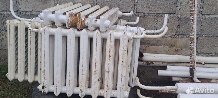 Чугунные батареи бу