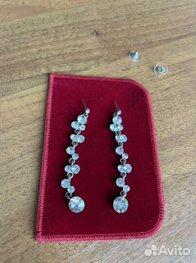 Серьги свадебные или для фотосессии