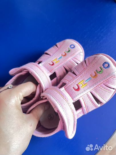 Сандалии для девочки в садик 24