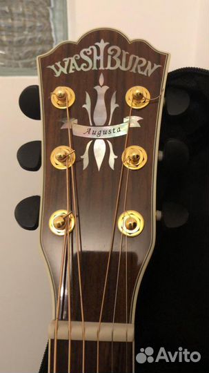 Электроакустическая гитара Washburn D34SCE Augusta