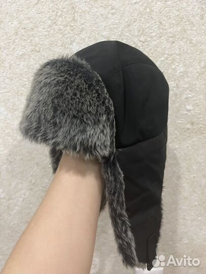 Шапка ушанка мужская adidas