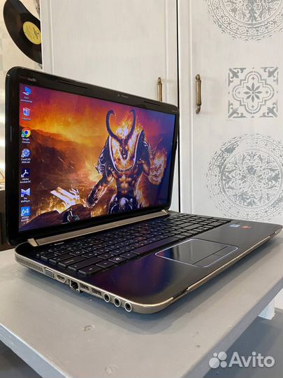 Мощный HP/Core i5/12гб/SSD 240+HDD 640/металл