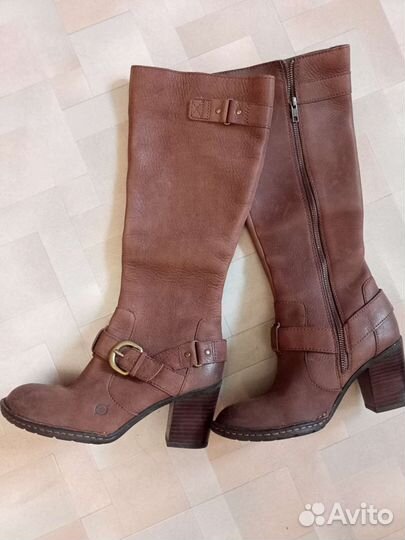 Сапоги натуральная кожа