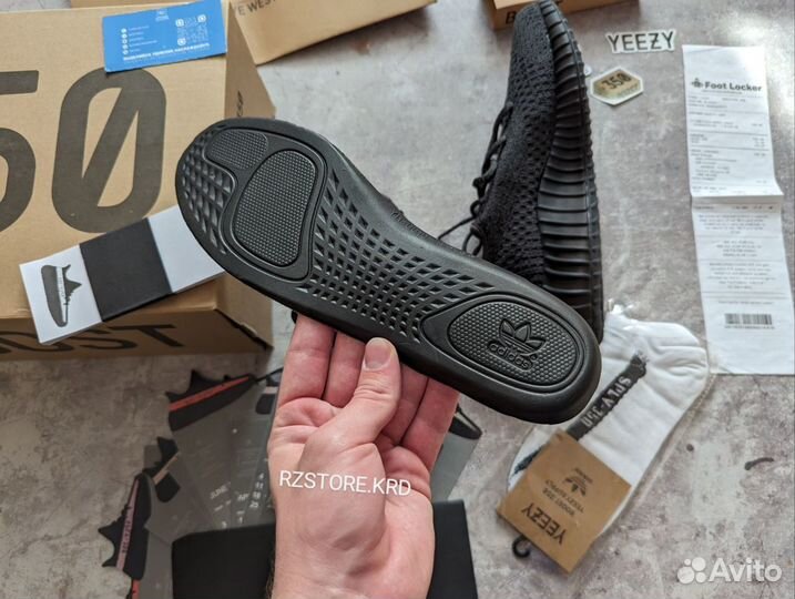 Кроссовки Adidas Yeezy boost 350 Black Reflective
