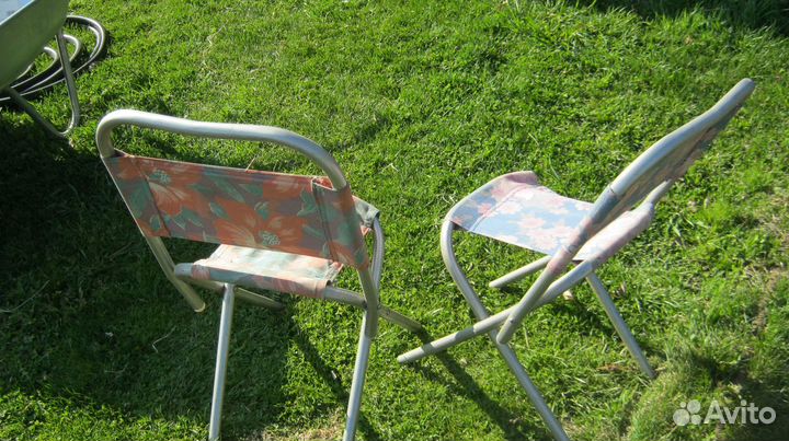 Стульчик походный складной 2 шт