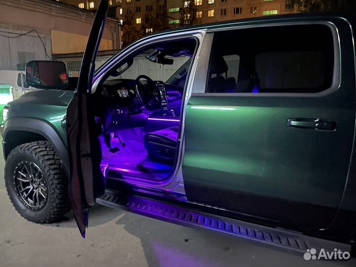 Dodge RAM TRX подсветка салона Amber Light