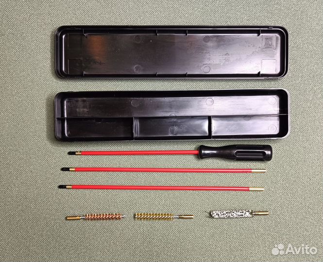 Набор для чистки оружия несколько калибров