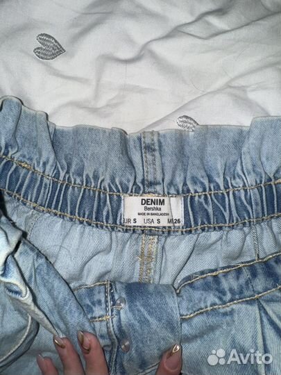 Шорты bershka джинсовые