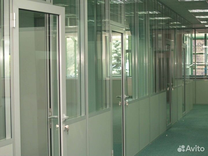 Двери стеклянные огнеупорные EIW30