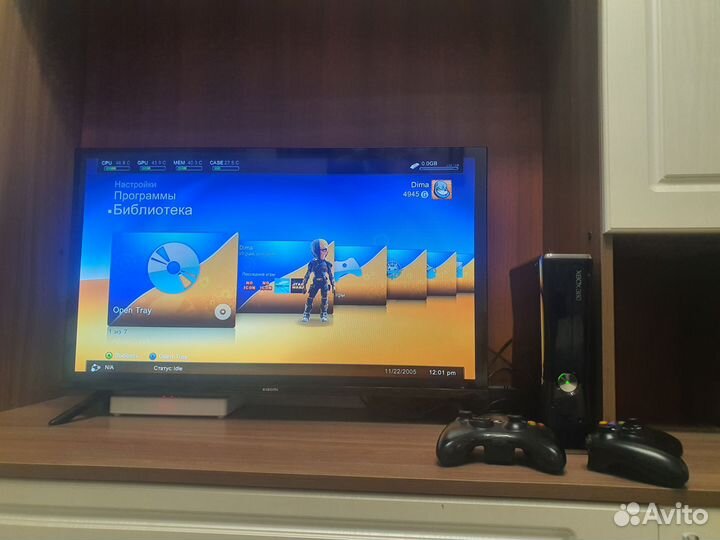 Xbox 360 прожитый Freeboot