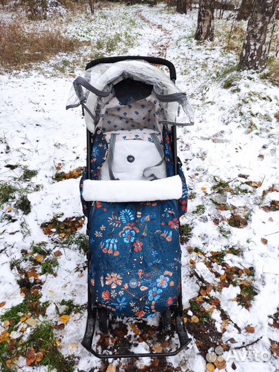 Санки коляска ника