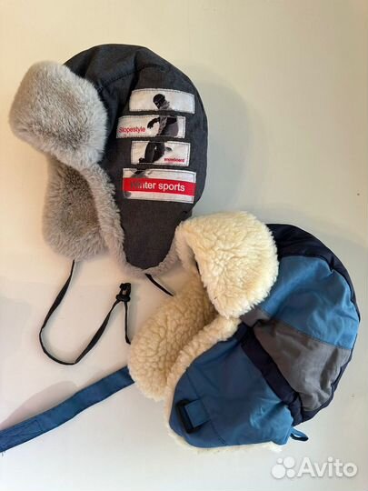 Детские шапочки для мальчика зимние