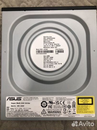 Привод dvd-rw Asus новый