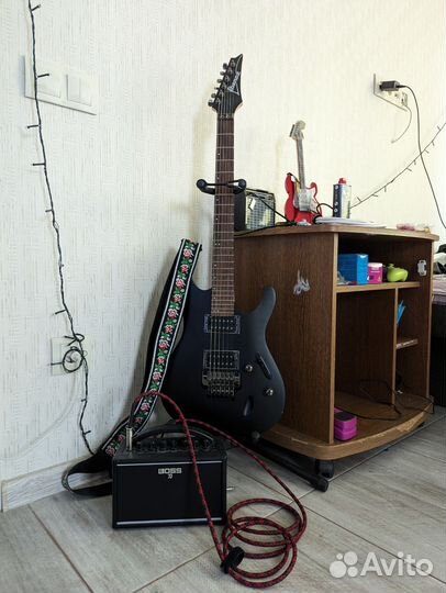 Электрогитара ibanez s520wk+boss katana mini
