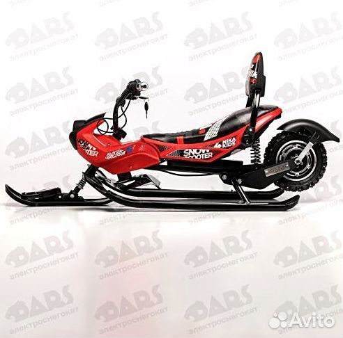 Детский Электроснегокат bars Arctic Red