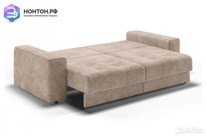 Диван еврокнижка Конте бежевый