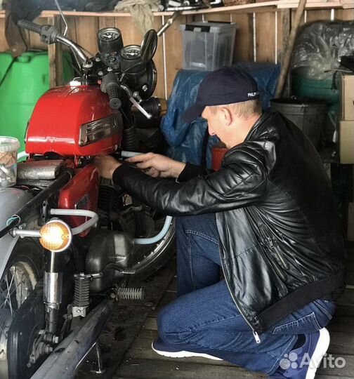 Ремонт мото СССР