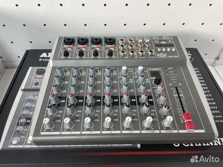 Микшерный пульт SVS audiotechnik AM-8 DSP
