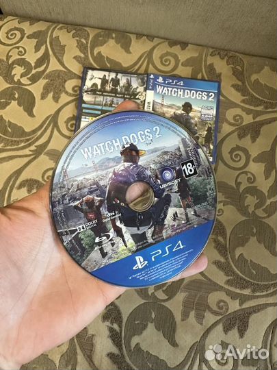 Диск на PS4 PS5 Watch Dogs 2 в идеале