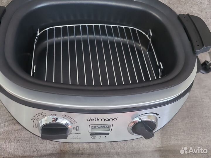 Электро гриль delimano