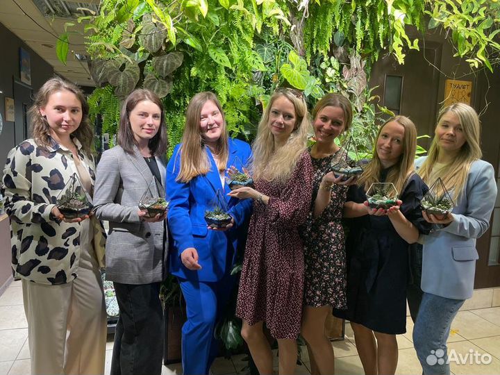 Корпоративный мастер-класс Флорариум