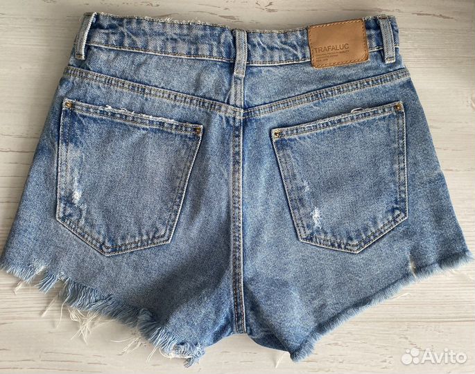 Шорты zara authentic denim