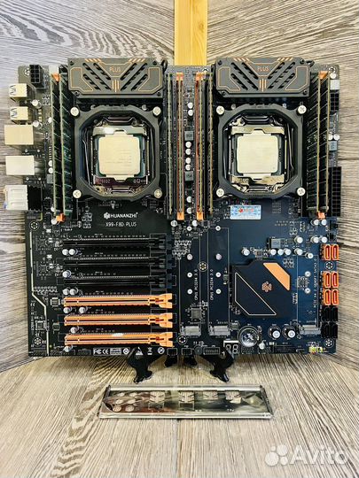 Huananzhi x99 F8D 2011v3 Xeon 2x 2666v3 256gb