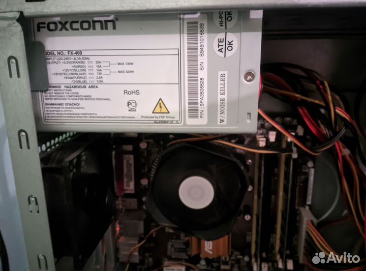 Игровой пк 4 ядра intel/500GB/400W/HD4850/4GB