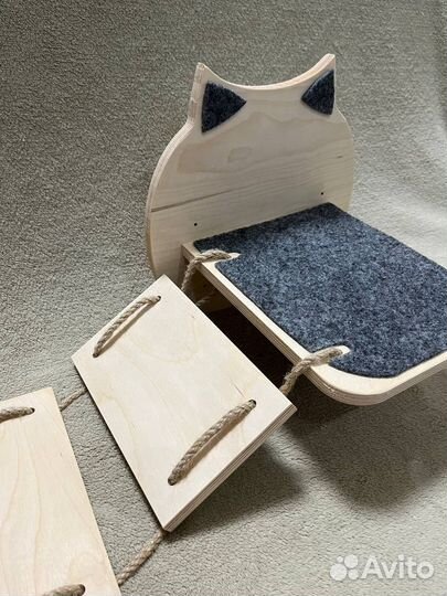 Настенный мостик для кошки / Игровой комплекс