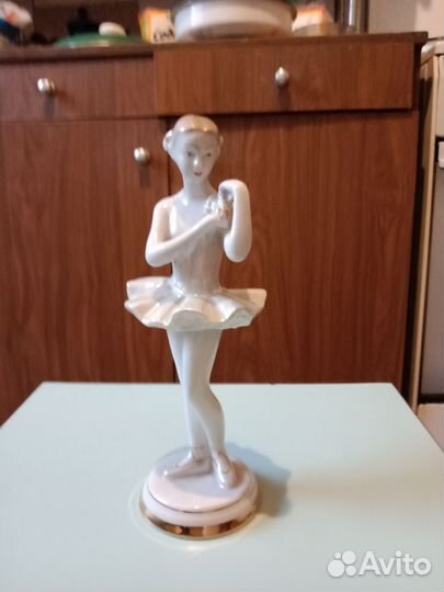 Фарфоровые статуэтки СССР балерина