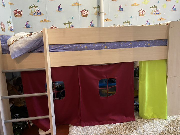 Детская кровать чердак бу